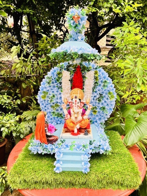 Enhance the Festive Spirit with Unique Ganpati Decoration Mandaps